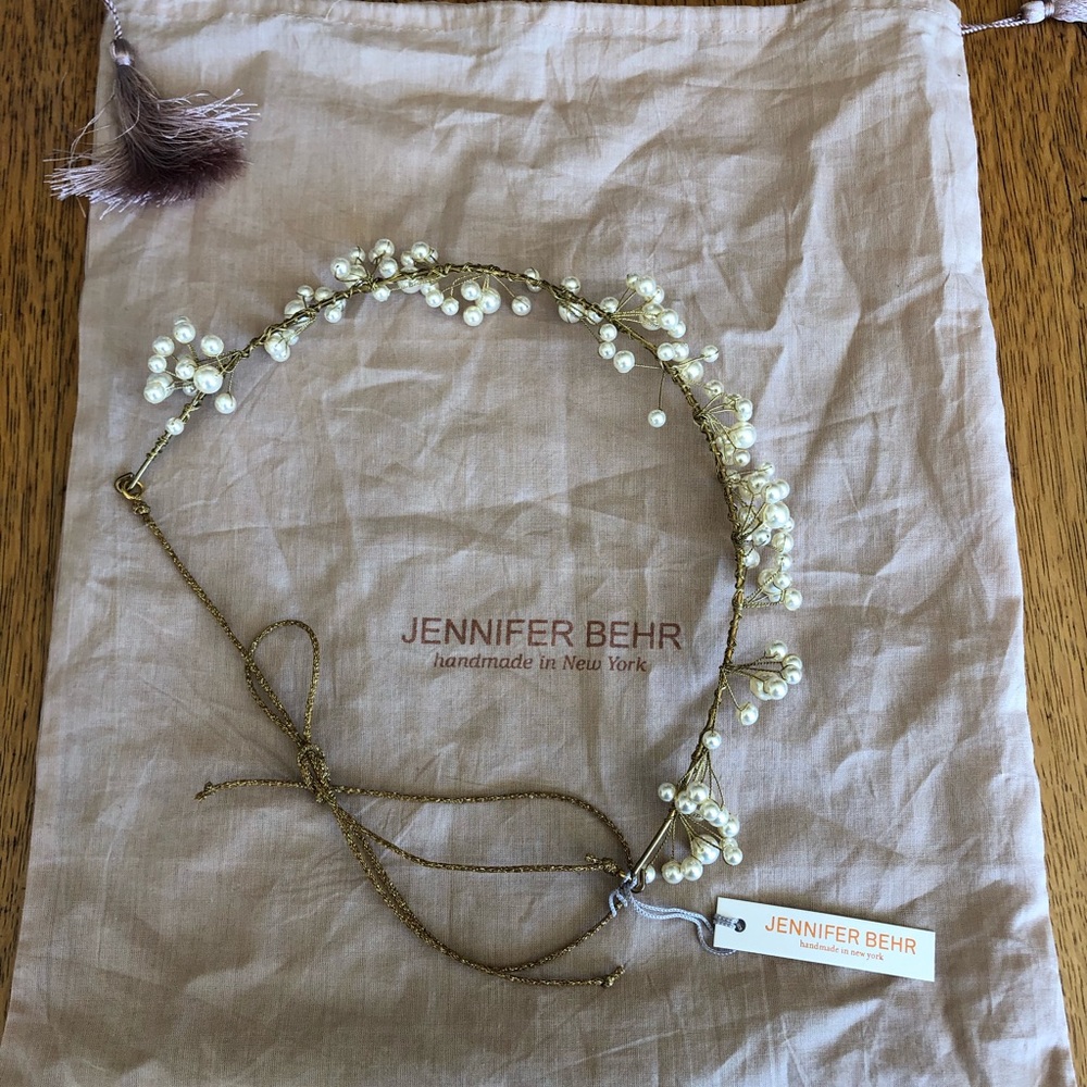 Authentic Jennifer Behr Headpiece - Primavera - Picture 3 of 3